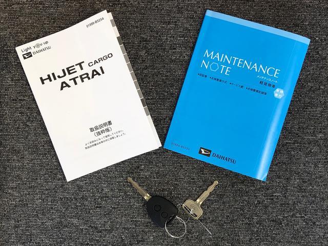 ハイゼットカーゴＤＸ４ＷＤ　ＡＭ／ＦＭラジオ　　マニュアルエアコン　パワーステアリング　パワードアロック　キーレスエントリー　衝突被害軽減システム　横滑り防止機能　アイドリングストップ　オートライト　ＡＢＳ（長野県）の中古車