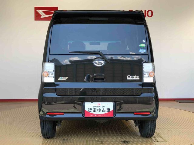 ムーヴコンテカスタム　Ｘ４ＷＤ　アイドリングストップ　フォグランプ　パワーウィンドウ　電動格納ドアミラー　オートエアコン　キーフリーシステム　ＡＢＳ（長野県）の中古車