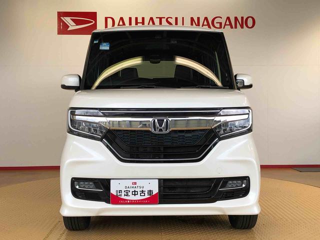 Ｎ−ＢＯＸカスタムＧ・Ｌターボホンダセンシング４ＷＤ　ターボ　両側電動スライドドア　プッシュスタート　スマートキー　衝突被害軽減システム　横滑り防止機能　オートライト　オートエアコン　ＡＢＳ（長野県）の中古車