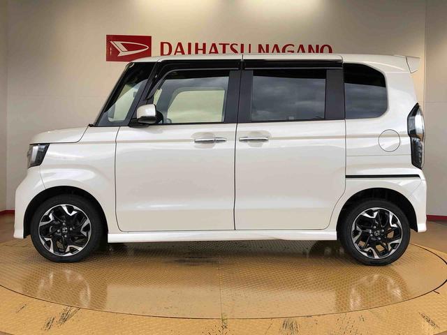 Ｎ−ＢＯＸカスタムＧ・Ｌターボホンダセンシング４ＷＤ　ターボ　両側電動スライドドア　プッシュスタート　スマートキー　衝突被害軽減システム　横滑り防止機能　オートライト　オートエアコン　ＡＢＳ（長野県）の中古車