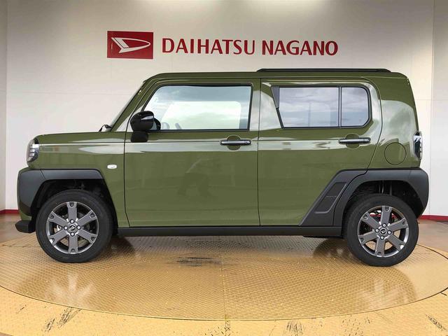 タフトＧ　ダーククロムベンチャー４ＷＤ　スカイルーフ　　プッシュスタート　スマートキー　オートライト　オートエアコン　電動パーキングブレーキ　衝突被害軽減システム　横滑り防止機能　アイドリングストップ　ＡＢＳ（長野県）の中古車