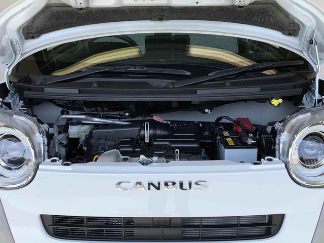 ムーヴキャンバスストライプスＧ２ＷＤ　両側電動スライドドア　オートライト　衝突被害軽減システム　横滑り防止機能　プッシュスタート　スマートキー　オートエアコン　電動格納ドアミラー　アイドリングストップ　ＡＢＳ（長野県）の中古車