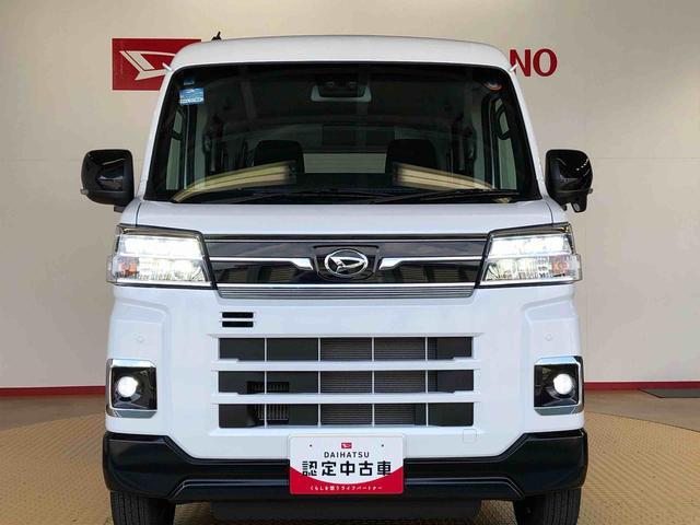 アトレーＲＳ４ＷＤ　ターボ　両側電動スライドドア　アイドリングストップ　プッシュスタート　スマートキー　衝突被害軽減システム　横滑り防止機能　オートエアコン　オートライト　電動格納ドアミラー　ＡＢＳ（長野県）の中古車