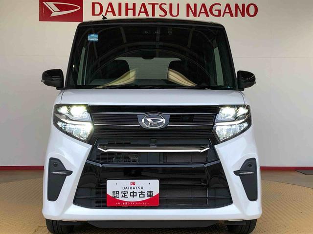 タントカスタムＲＳ２ＷＤ　ターボ　両側電動スライドドア　アイドリングストップ　プッシュスタート　スマートキー　衝突被害軽減システム　横滑り防止機能　オートライト　オートエアコン　ＡＢＳ（長野県）の中古車