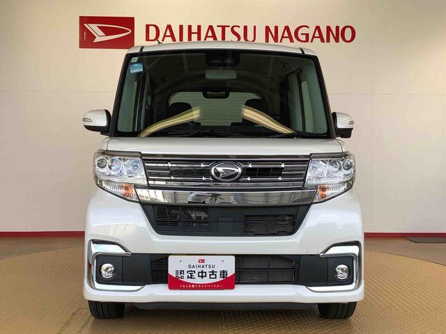 タントカスタムＲＳ　ＳＡIII２ＷＤ　ターボ　両側電動スライドドア　アイドリングストップ　プッシュスタート　スマートキー　衝突被害軽減システム　横滑り防止機能　オートライト　オートエアコン　電動格納ドアミラー　ＡＢＳ（長野県）の中古車