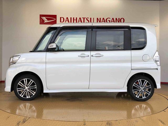 タントカスタムＲＳ　ＳＡIII２ＷＤ　ターボ　両側電動スライドドア　アイドリングストップ　プッシュスタート　スマートキー　衝突被害軽減システム　横滑り防止機能　オートライト　オートエアコン　電動格納ドアミラー　ＡＢＳ（長野県）の中古車