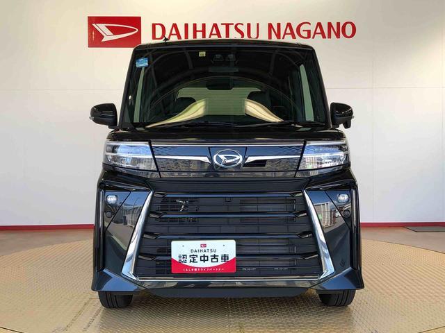 タントカスタムＲＳ４ＷＤ　ターボ　シートヒーター　両側電動スライドドア　アイドリングストップ　プッシュスタート　スマートキー　衝突被害軽減システム　横滑り防止機能　オートライト　オートエアコン　ＡＢＳ（長野県）の中古車