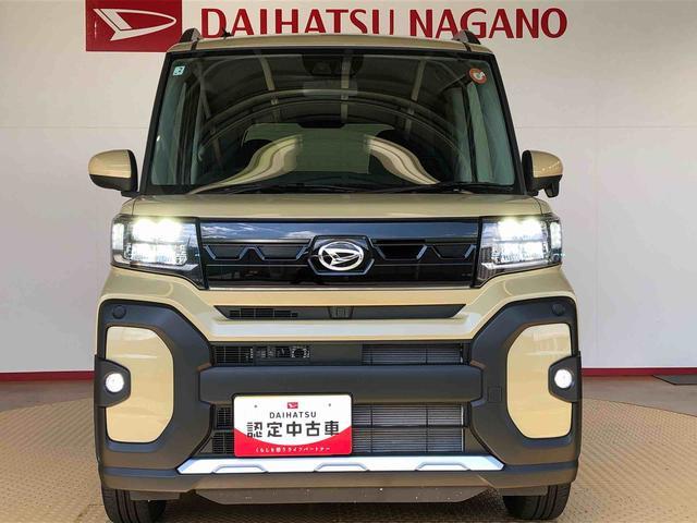 タントファンクロスターボ４ＷＤ　ターボ　シートヒーター　両側電動スライドドア　アイドリングストップ　プッシュスタート　スマートキー　衝突被害軽減システム　横滑り防止機能　オートライト　オートエアコン　ＡＢＳ（長野県）の中古車