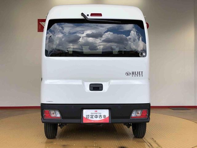 ハイゼットカーゴＤＸ４ＷＤ　ＡＭ／ＦＭラジオ　　マニュアルエアコン　パワーステアリング　パワードアロック　キーレスエントリー　衝突被害軽減システム　横滑り防止機能　アイドリングストップ　オートライト　ＡＢＳ（長野県）の中古車