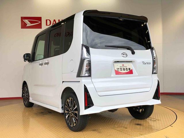 タントカスタムＲＳ４ＷＤ　ターボ　シートヒーター　両側電動スライドドア　アイドリングストップ　プッシュスタート　スマートキー　衝突被害軽減システム　横滑り防止機能　オートライト　オートエアコン　ＡＢＳ（長野県）の中古車