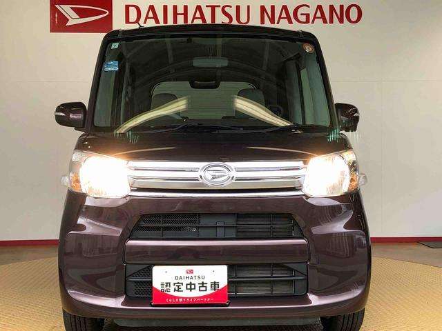 タントＧ４ＷＤ　両側電動スライドドア　アイドリングストップ　プッシュスタート　スマートキー　電動格納ドアミラー　横滑り防止機能　オートライト　オートエアコン　パワーウィンドウ　ＡＢＳ（長野県）の中古車