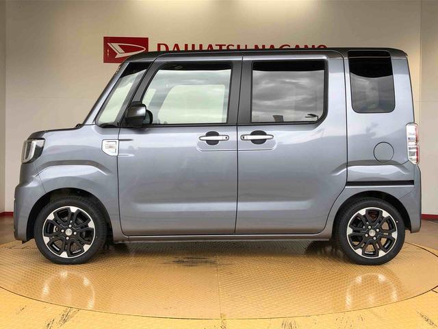 ウェイクＧターボリミテッドＳＡIII４ＷＤ　ターボ　両側電動スライドドア　衝突被害軽減システム　横滑り防止機能　アイドリングストップ　オートライト　オートエアコン　プッシュスタート　スマートキー　電動格納ドアミラー　ＡＢＳ（長野県）の中古車
