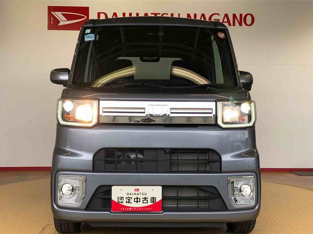 ウェイクＧターボリミテッドＳＡIII４ＷＤ　ターボ　両側電動スライドドア　衝突被害軽減システム　横滑り防止機能　アイドリングストップ　オートライト　オートエアコン　プッシュスタート　スマートキー　電動格納ドアミラー　ＡＢＳ（長野県）の中古車
