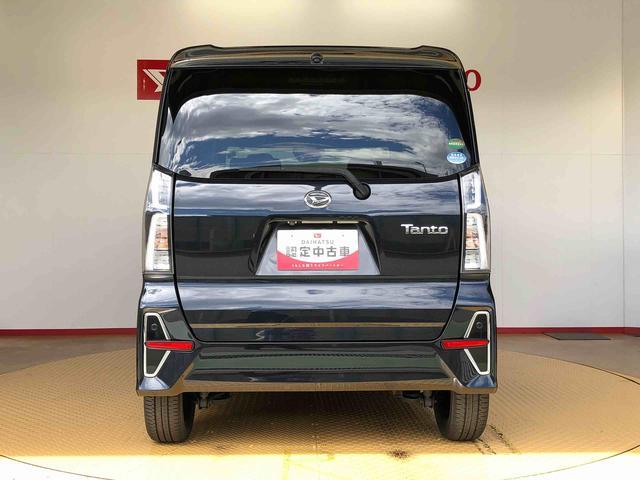 タントカスタムＲＳ２ＷＤ　ターボ　シートヒーター　両側電動スライドドア　アイドリングストップ　プッシュスタート　スマートキー　衝突被害軽減システム　横滑り防止機能　オートライト　オートエアコン　ＡＢＳ（長野県）の中古車