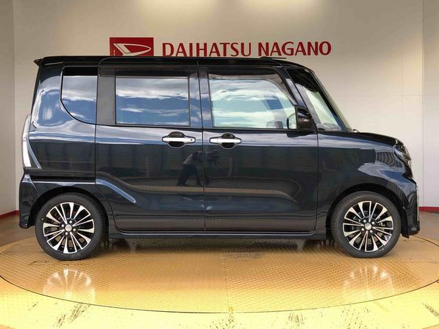 タントカスタムＲＳ２ＷＤ　ターボ　シートヒーター　両側電動スライドドア　アイドリングストップ　プッシュスタート　スマートキー　衝突被害軽減システム　横滑り防止機能　オートライト　オートエアコン　ＡＢＳ（長野県）の中古車