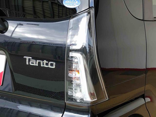 タントカスタムＲＳ２ＷＤ　ターボ　シートヒーター　両側電動スライドドア　アイドリングストップ　プッシュスタート　スマートキー　衝突被害軽減システム　横滑り防止機能　オートライト　オートエアコン　ＡＢＳ（長野県）の中古車