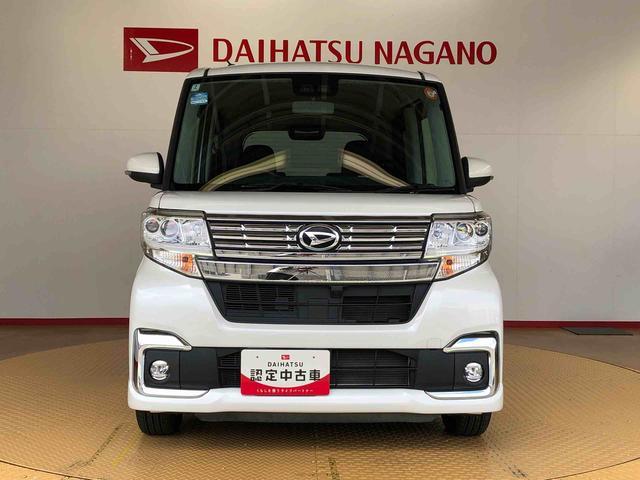 タントカスタムＸ　ＳＡIII２ＷＤ　片側電動スライドドア　アイドリングストップ　プッシュスタート　スマートキー　衝突被害軽減システム　横滑り防止機能　オートライト　オートエアコン　電動格納ドアミラー　ＡＢＳ（長野県）の中古車