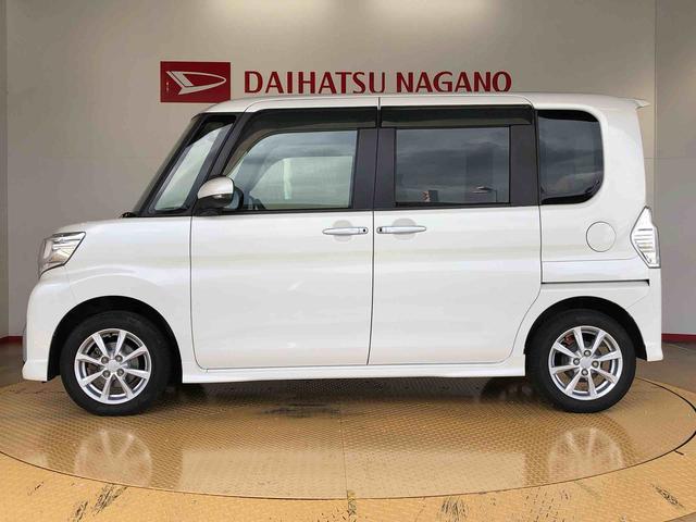タントカスタムＸ　ＳＡIII２ＷＤ　片側電動スライドドア　アイドリングストップ　プッシュスタート　スマートキー　衝突被害軽減システム　横滑り防止機能　オートライト　オートエアコン　電動格納ドアミラー　ＡＢＳ（長野県）の中古車
