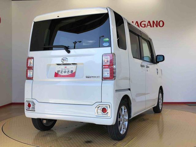 ウェイクＬ　ＳＡII４ＷＤ　シートヒーター　両側電動スライドドア　アイドリングストップ　プッシュスタート　スマートキー　衝突被害軽減システム　横滑り防止機能　オートライト　オートエアコン　ＡＢＳ（長野県）の中古車