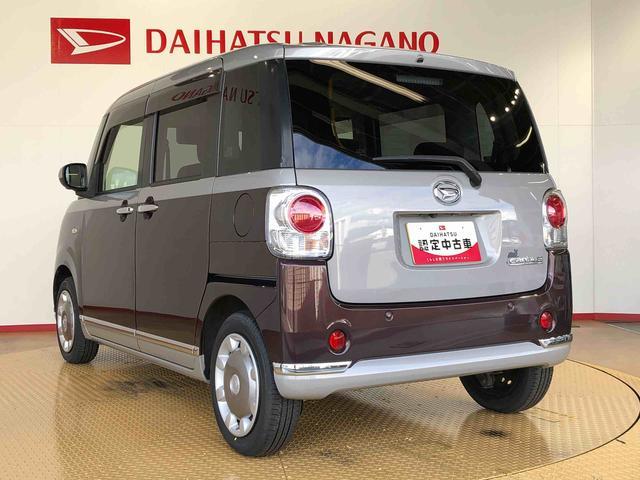ムーヴキャンバスＧブラックインテリアＶＳ　ＳＡIII４ＷＤ　両側電動スライドドア　オートライト　衝突被害軽減システム　横滑り防止機能　プッシュスタート　スマートキー　オートエアコン　パワーウインドウ　電動格納ドアミラー　アイドリングストップ　ＡＢＳ（長野県）の中古車