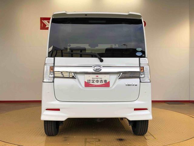 タントカスタムRS SAII4WD ターボ 両側電動スライドドア アイドリングストップ プッシュスタート スマートキー 衝突被害軽減システム 横滑り防止機能 オートライト オートエアコン 電動格納ドアミラー ABS(長野県)の中古車