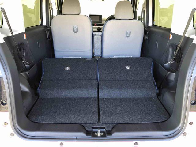 ムーヴキャンバスストライプスＧ２ＷＤ　両側電動スライドドア　オートライト　衝突被害軽減システム　横滑り防止機能　プッシュスタート　スマートキー　オートエアコン　電動格納ドアミラー　アイドリングストップ　ＡＢＳ（長野県）の中古車