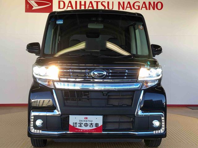タントカスタムＸ　トップエディションＶＳ　ＳＡIII４ＷＤ　シートヒーター　両側電動スライドドア　アイドリングストップ　プッシュスタート　スマートキー　衝突被害軽減システム　横滑り防止機能　オートライト　オートエアコン　ＡＢＳ（長野県）の中古車
