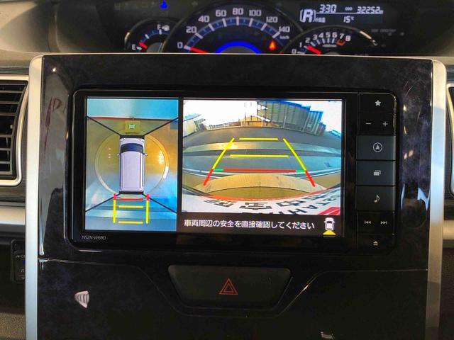 タントカスタムＸ　トップエディションＶＳ　ＳＡIII４ＷＤ　シートヒーター　両側電動スライドドア　アイドリングストップ　プッシュスタート　スマートキー　衝突被害軽減システム　横滑り防止機能　オートライト　オートエアコン　ＡＢＳ（長野県）の中古車