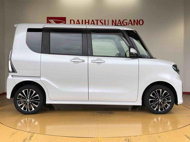 タントカスタムＲＳセレクション４ＷＤ　ターボ　シートヒーター　両側電動スライドドア　アイドリングストップ　プッシュスタート　スマートキー　衝突被害軽減システム　横滑り防止機能　オートライト　オートエアコン　ＡＢＳ（長野県）の中古車