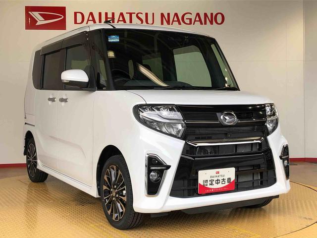 タントカスタムＲＳセレクション４ＷＤ　ターボ　シートヒーター　両側電動スライドドア　アイドリングストップ　プッシュスタート　スマートキー　衝突被害軽減システム　横滑り防止機能　オートライト　オートエアコン　ＡＢＳ（長野県）の中古車