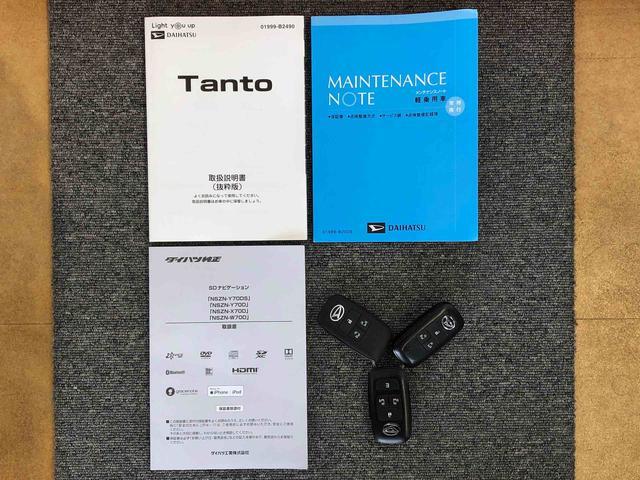 タントカスタムＲＳセレクション４ＷＤ　ターボ　シートヒーター　両側電動スライドドア　アイドリングストップ　プッシュスタート　スマートキー　衝突被害軽減システム　横滑り防止機能　オートライト　オートエアコン　ＡＢＳ（長野県）の中古車