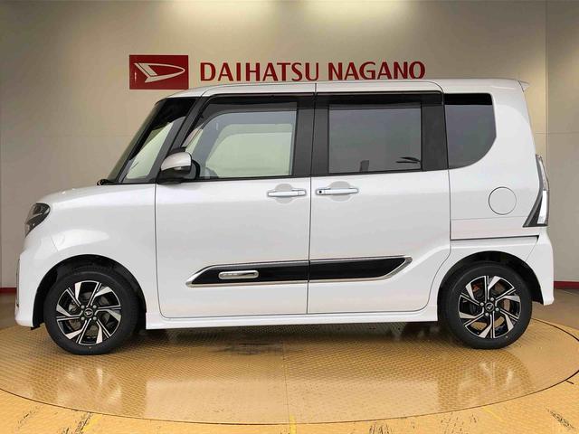 タントカスタムＸスタイルセレクション２ＷＤ　シートヒーター　両側電動スライドドア　アイドリングストップ　プッシュスタート　スマートキー　衝突被害軽減システム　横滑り防止機能　オートライト　オートエアコン　ＡＢＳ（長野県）の中古車