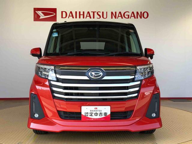 トールカスタムＧ　ターボ２ＷＤ　ターボ　両側電動スライドドア　衝突被害軽減システム　横滑り防止機能　オートライト　オートエアコン　プッシュスタート　スマートキー　アイドリングストップ　電動格納ドアミラー　ＡＢＳ（長野県）の中古車
