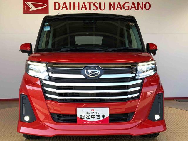 トールカスタムＧ　ターボ２ＷＤ　ターボ　両側電動スライドドア　衝突被害軽減システム　横滑り防止機能　オートライト　オートエアコン　プッシュスタート　スマートキー　アイドリングストップ　電動格納ドアミラー　ＡＢＳ（長野県）の中古車