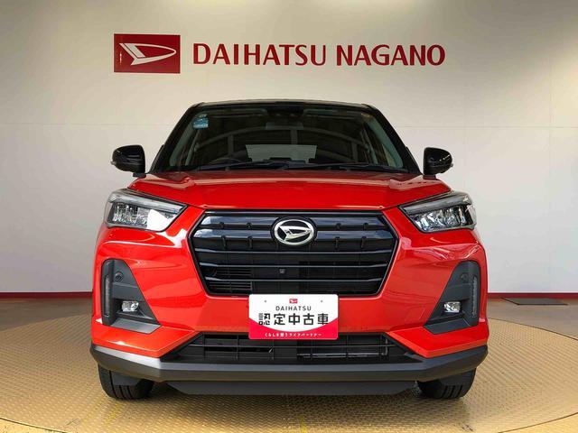 ロッキープレミアム４ＷＤ　ターボ　衝突被害軽減システム　横滑り防止機能　シートヒーター　オートライト　オートエアコン　プッシュスタート　スマートキー　アイドリングストップ　電動格納ドアミラー　ＡＢＳ（長野県）の中古車