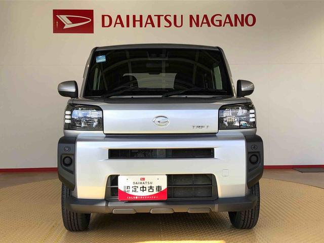 タフトX2WD スカイルーフ プッシュスタート スマートキー オートライト オートエアコン 電動パーキングブレーキ 衝突被害軽減システム 横滑り防止機能 アイドリングストップ ABS(長野県)の中古車