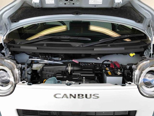 ムーヴキャンバスストライプスＧ２ＷＤ　両側電動スライドドア　オートライト　衝突被害軽減システム　横滑り防止機能　プッシュスタート　スマートキー　オートエアコン　電動格納ドアミラー　アイドリングストップ　ＡＢＳ（長野県）の中古車