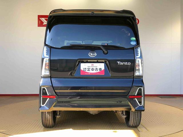 タントカスタムＲＳスタイルセレクション４ＷＤ　ターボ　シートヒーター　両側電動スライドドア　アイドリングストップ　プッシュスタート　スマートキー　衝突被害軽減システム　横滑り防止機能　オートライト　オートエアコン　ＡＢＳ（長野県）の中古車