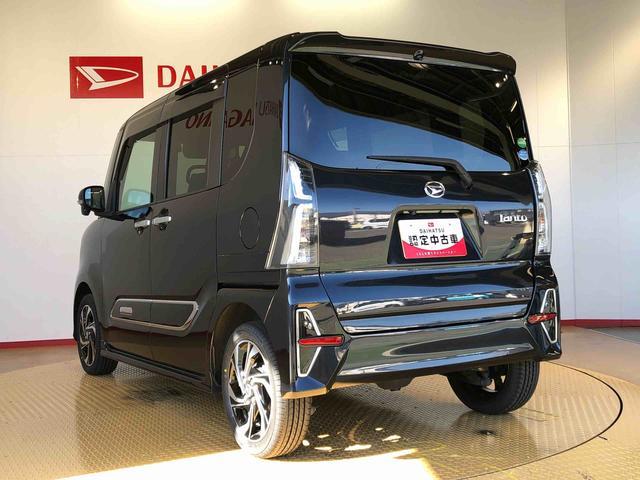 タントカスタムＲＳスタイルセレクション４ＷＤ　ターボ　シートヒーター　両側電動スライドドア　アイドリングストップ　プッシュスタート　スマートキー　衝突被害軽減システム　横滑り防止機能　オートライト　オートエアコン　ＡＢＳ（長野県）の中古車