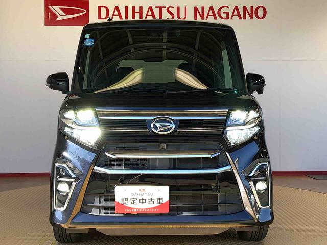 タントカスタムＲＳスタイルセレクション４ＷＤ　ターボ　シートヒーター　両側電動スライドドア　アイドリングストップ　プッシュスタート　スマートキー　衝突被害軽減システム　横滑り防止機能　オートライト　オートエアコン　ＡＢＳ（長野県）の中古車