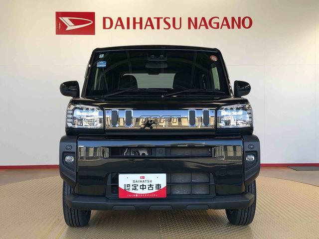 タフトGターボ2WD ターボ スカイルーフ プッシュスタート スマートキー オートライト オートエアコン 電動パーキングブレーキ 衝突被害軽減システム 横滑り防止機能 アイドリングストップ シートヒーター ABS(長野県)の中古車