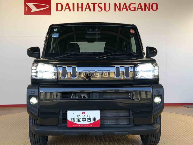 タフトGターボ2WD ターボ スカイルーフ プッシュスタート スマートキー オートライト オートエアコン 電動パーキングブレーキ 衝突被害軽減システム 横滑り防止機能 アイドリングストップ シートヒーター ABS(長野県)の中古車