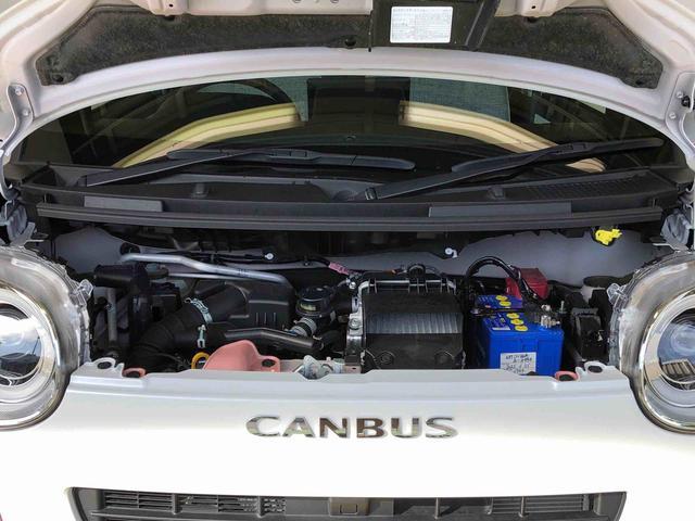 ムーヴキャンバスストライプスＧターボ４ＷＤ　ターボ　　両側電動スライドドア　オートライト　衝突被害軽減システム　横滑り防止機能　シートヒーター　プッシュスタート　スマートキー　オートエアコン　アイドリングストップ　ＡＢＳ（長野県）の中古車