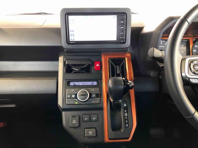 タフトGターボ2WD ターボ スカイルーフ プッシュスタート スマートキー オートライト オートエアコン 電動パーキングブレーキ 衝突被害軽減システム 横滑り防止機能 シートヒーター 新品ナビ(長野県)の中古車