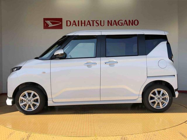 ムーヴＧ２ＷＤ　片側電動スライドドア　アイドリングストップ　プッシュスタート　スマートキー　衝突被害軽減システム　横滑り防止機能　オートライト　フォグランプ　オートエアコン　ＡＢＳ（長野県）の中古車