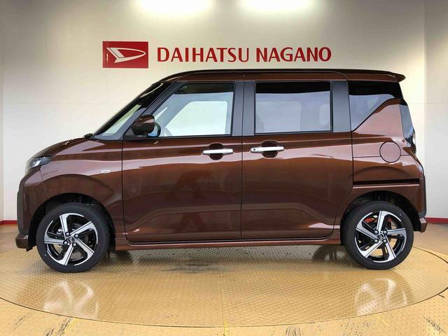 ムーヴＲＳ４ＷＤ　ターボ　両側電動スライドドア　クルーズコントロール　アイドリングストップ　プッシュスタート　スマートキー　衝突被害軽減システム　横滑り防止機能　オートライト　オートエアコン　ＡＢＳ（長野県）の中古車