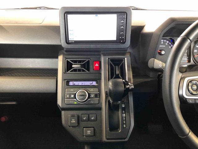 タフトＧターボ　クロムベンチャー４ＷＤ　ターボ　スカイルーフ　　プッシュスタート　スマートキー　オートライト　オートエアコン　電動パーキングブレーキ　衝突被害軽減システム　横滑り防止機能　　シートヒーター　新品ナビ（長野県）の中古車