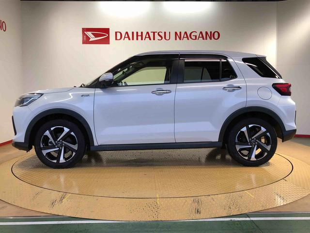 ロッキープレミアムＧ　ＨＥＶ２ＷＤ　クルーズコントロール　衝突被害軽減システム　横滑り防止機能　シートヒーター　オートライト　オートエアコン　プッシュスタート　スマートキー　アイドリングストップ　電動格納ドアミラー　ＡＢＳ（長野県）の中古車