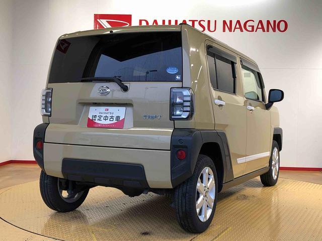 タフトＧ４ＷＤ　スカイルーフ　　プッシュスタート　スマートキー　オートライト　オートエアコン　電動パーキングブレーキ　衝突被害軽減システム　横滑り防止機能　アイドリングストップ　ＡＢＳ（長野県）の中古車