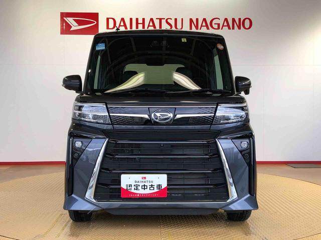 タントカスタムＸ４ＷＤ　シートヒーター　両側電動スライドドア　アイドリングストップ　プッシュスタート　スマートキー　衝突被害軽減システム　横滑り防止機能　オートライト　オートエアコン　ＡＢＳ（長野県）の中古車